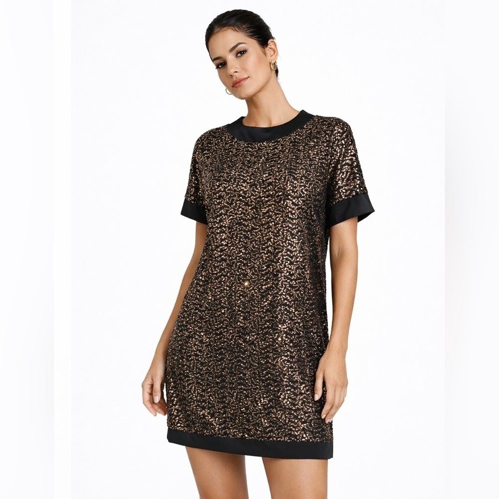⭐️ NWOT! SHEIN Bronze Sequin Dress